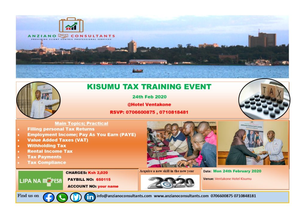 itax training event kisumu